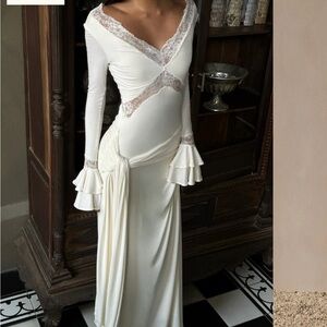 Meshki Electra Lace Maxi Dress